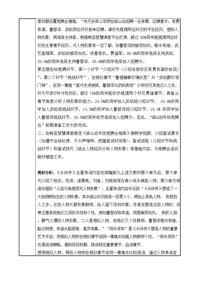品读《水浒传》经典人物形象 《水浒传》名著导读创新教案02