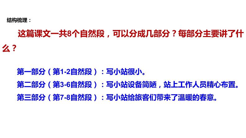 初中六年级上册语文课件---18.《小站》第5页