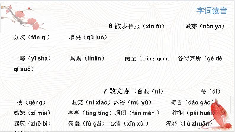 专题01 基础知识与写作【考点串讲PPT】-2023-2024学年七年级语文上学期期中考点大串讲(统编版)06