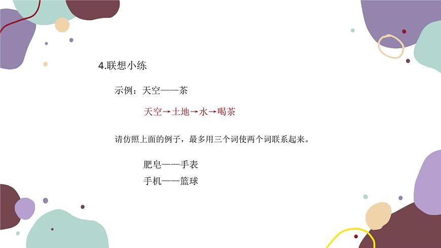 統(tǒng)編版語文七年級上冊 寫作 發(fā)揮聯(lián)想和想象課件第8頁