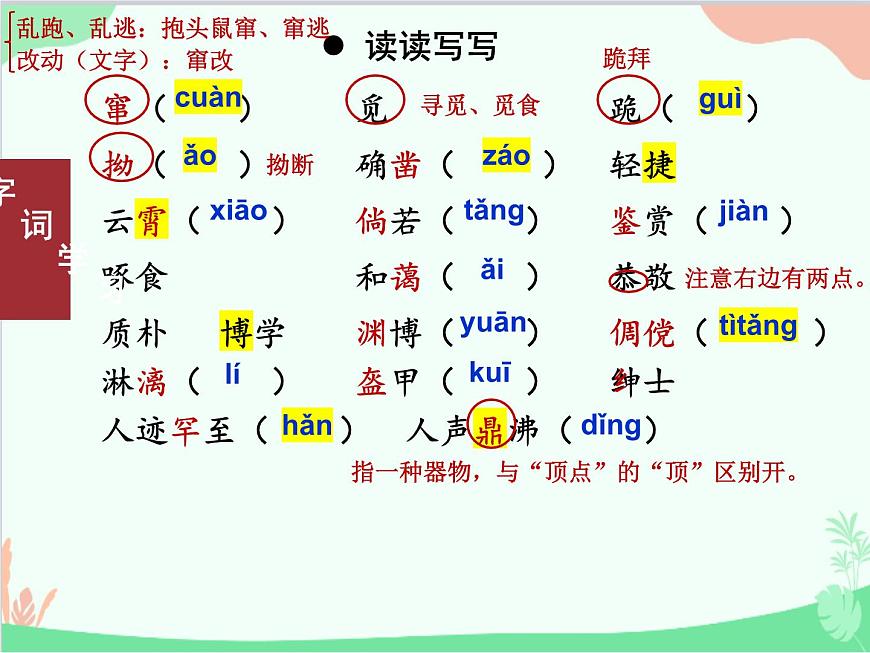 統(tǒng)編版語文七年級上冊 9 從百草園到三味書屋課件第6頁