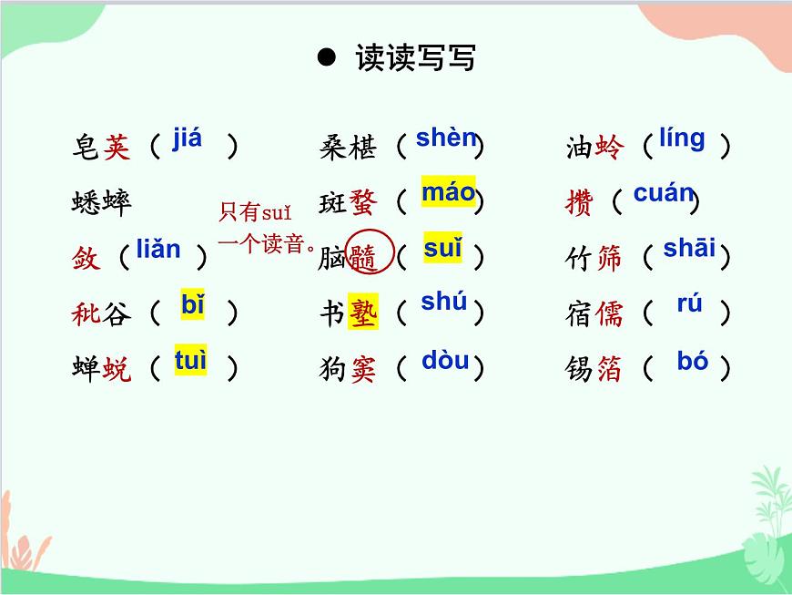 統(tǒng)編版語文七年級上冊 9 從百草園到三味書屋課件第7頁