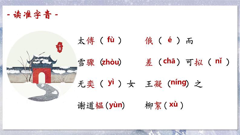 第8课《世说新语二则——咏雪》课件+2022—2023学年部编版语文七年级上册06