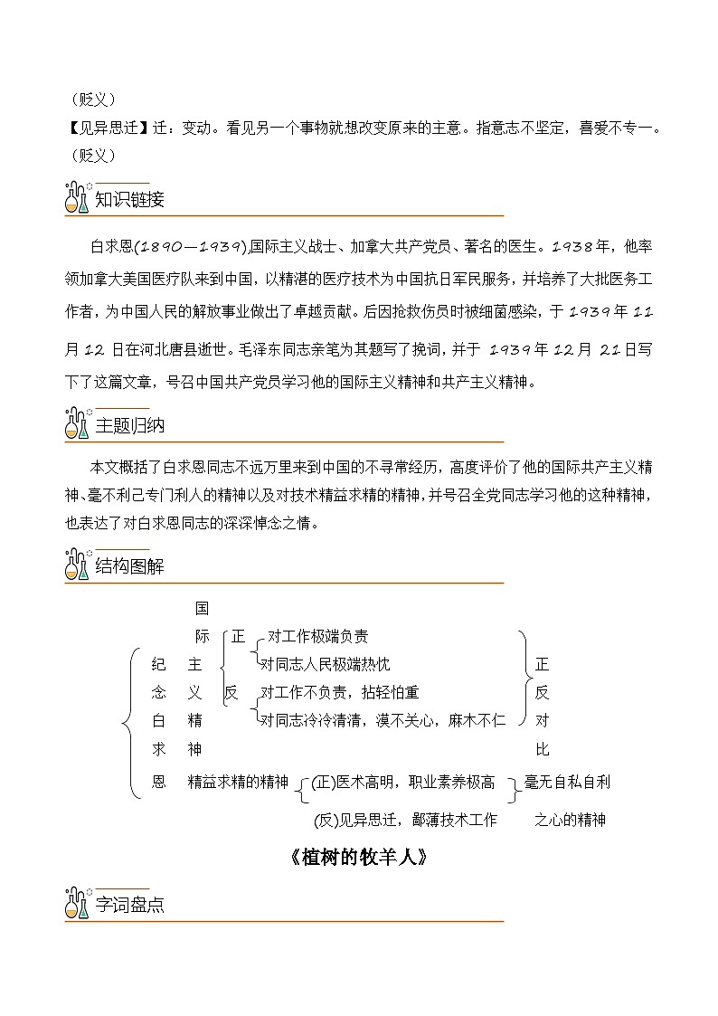 第四单元【速记清单】-2023-2024学年七年级语文上册单元速记·巧练(统编版)第2页