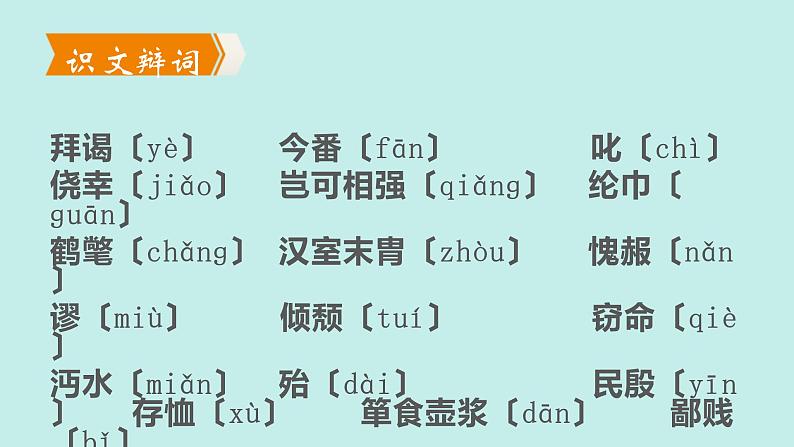 统编版语文九年级上册《三顾茅庐》课件第8页