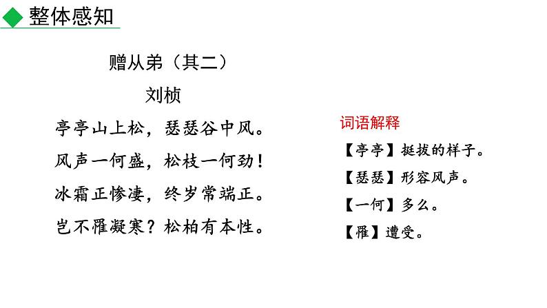 赠从弟PPT课件103