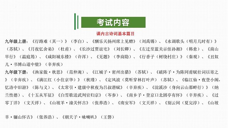 专题06:古诗词赏析(考点串讲)-2023-2024学年九年级语文上学期期末考点大串讲(统编版)课件PPT04