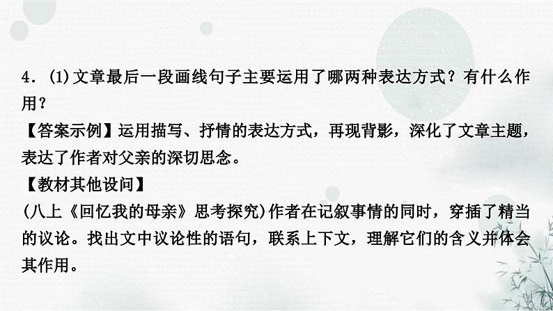 中考语文复习现代文阅读第二讲写作技巧分析课件第3页