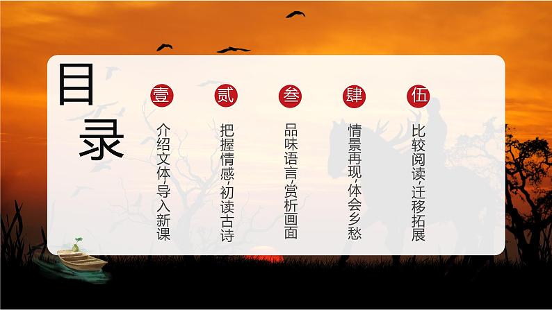 第4课《古代诗歌四首》(天净沙·秋思)(教学课件)-2024-2025学年七年级语文上册同步备课精品课件+导学案+教学设计+同步练习(部编版)02