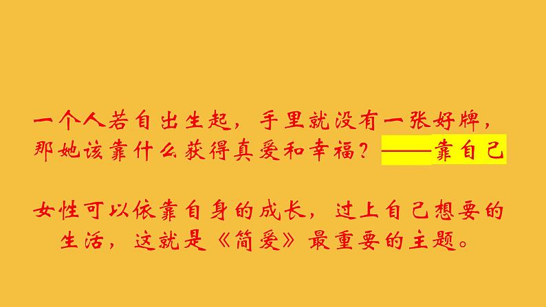 【部编版】九年级下册名著导读《简爱》教学专用课件第3页