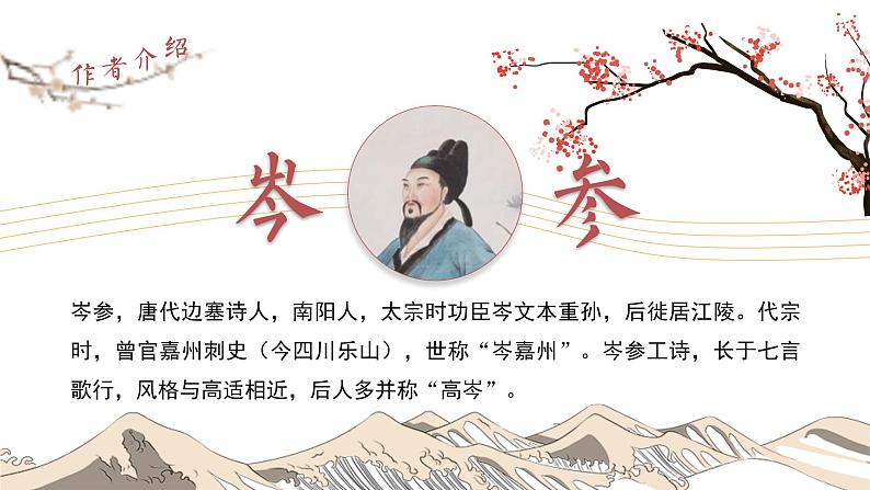 初中语文部编版九年级下册-白雪歌送武判官归京(2023)课件第4页