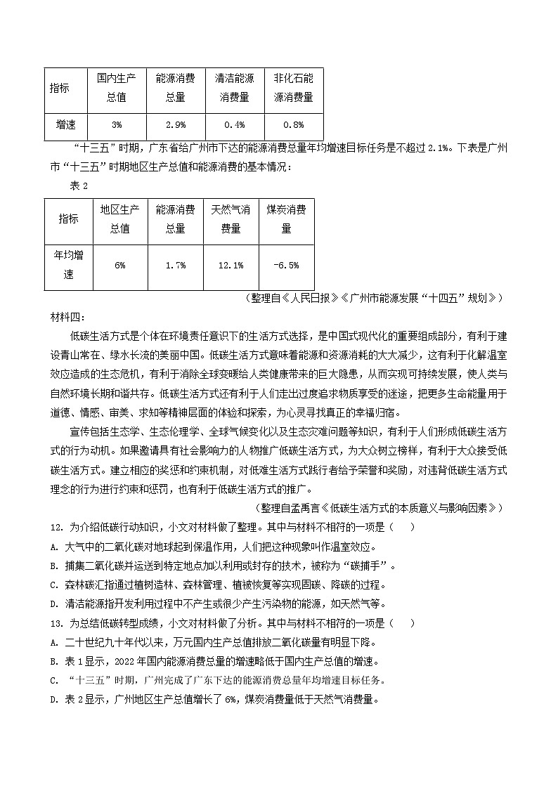专题10 非文学类文本阅读-备战中考语文专项精练(广东广州专用)02
