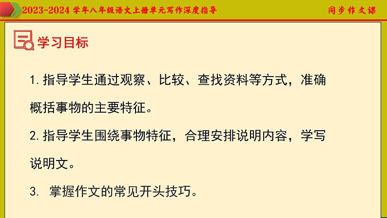 专题17 单元写作+作文开头技巧指导-2023-2024学年八年级语文上册单元写作深度指导(统编版)课件PPT04