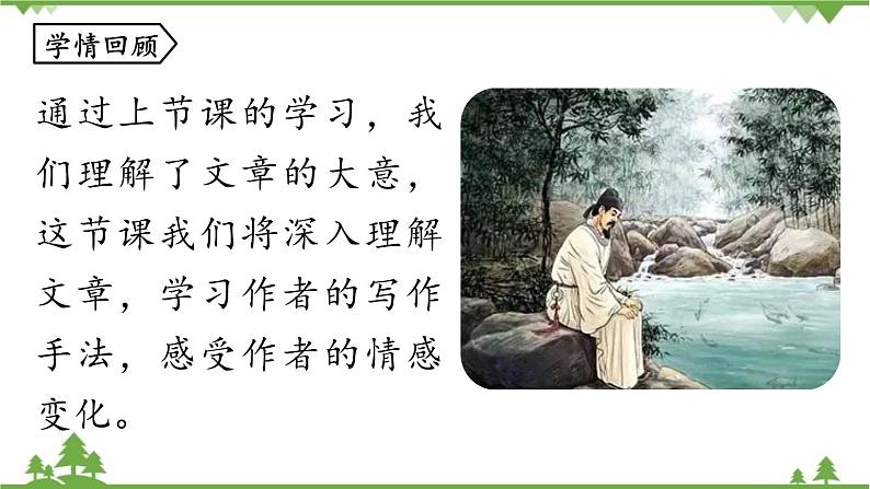 统编版语文八年级下册 第3单元 10《小石潭记》第2课时课件第3页