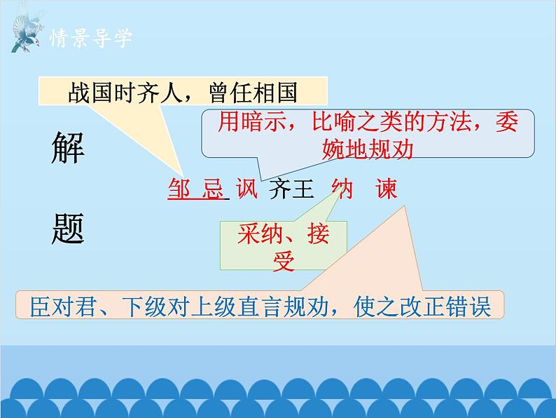 统编版语文九年级下册 21.邹忌讽齐王纳谏课件第3页