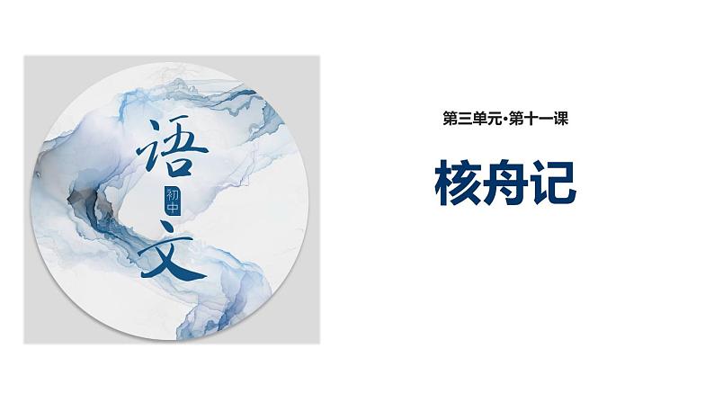 部编版八下语文《核舟记》课件01