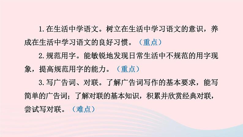 2024春七年级语文下册第6单元综合性学习我的语文生活教学课件(部编版)第2页