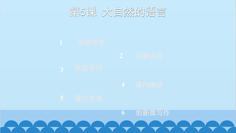 统编版语文八年级下册 第5课 大自然的语言课件第2页