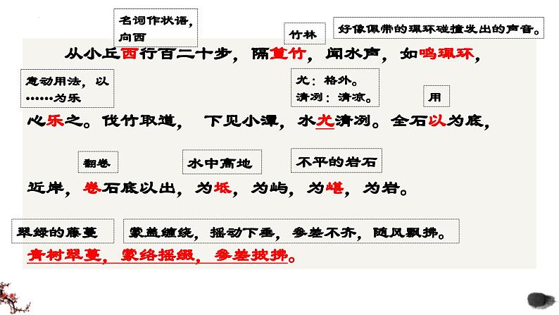 第10课《小石潭记》课件2023-2024学年统编版语文八年级下册第7页