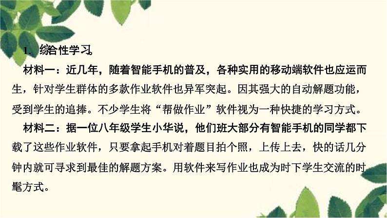 综合性学习 我们的互联网时代第2页