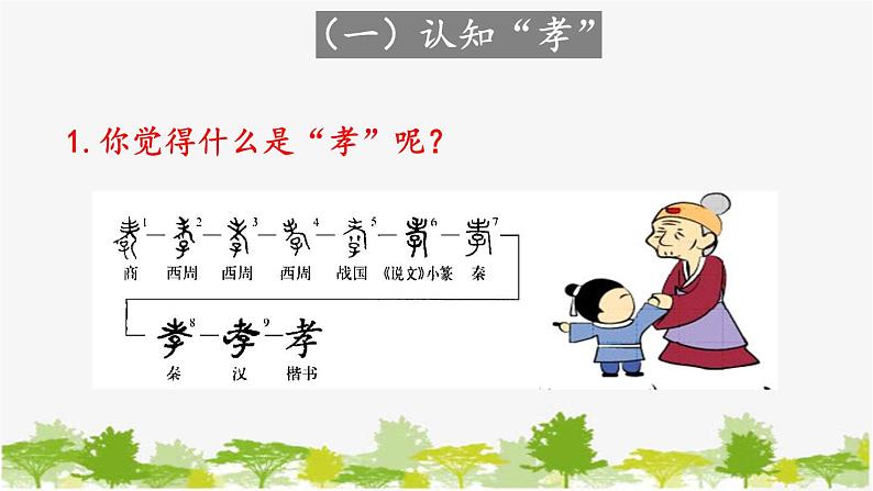 统编版语文七年级下册 第四单元 综合性学习:孝亲敬老从我做起课件第3页