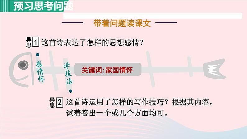 2024春九年级语文下册第6单元24诗词曲五首过零丁洋教学课件(部编版)08