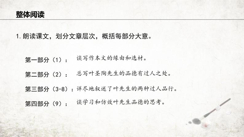 14 叶圣陶先生二三事  课件 2023-2024学年初中语文部编版七年级下册08