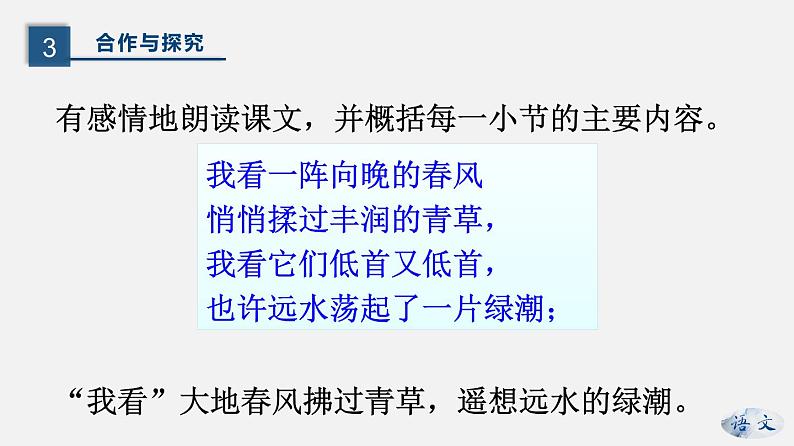 (上课课件)人教版九年级上册语文6《我看》 (2)第8页
