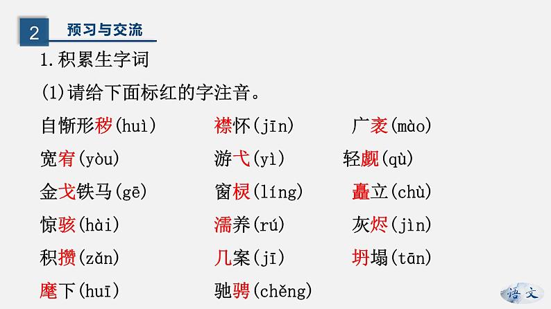 (上课课件)人教版九年级上册语文10《精神的三间小屋》 (1)第4页