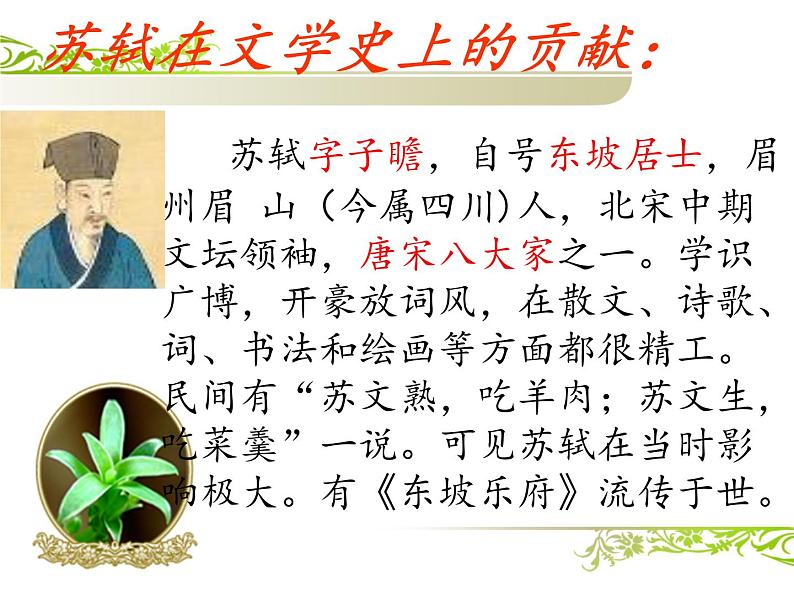 (上课课件)人教版九年级上册语文14《诗词三首——水调歌头》第4页