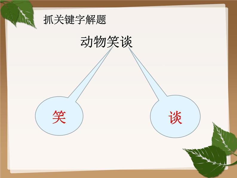 (上课课件)人教版七年级上册语文17《动物笑谈》 (1)05