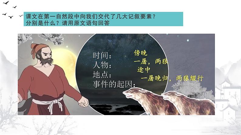 (上课课件)人教版七年级上册语文18《狼》 (3)第7页