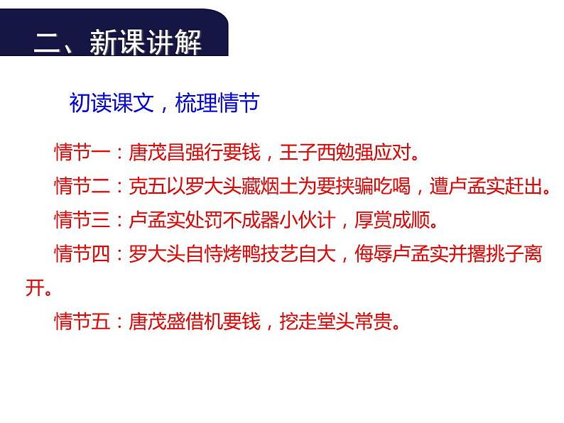 (教案课件)人教版九年级下册语文同步教案:18《天下第一楼》(1)第7页