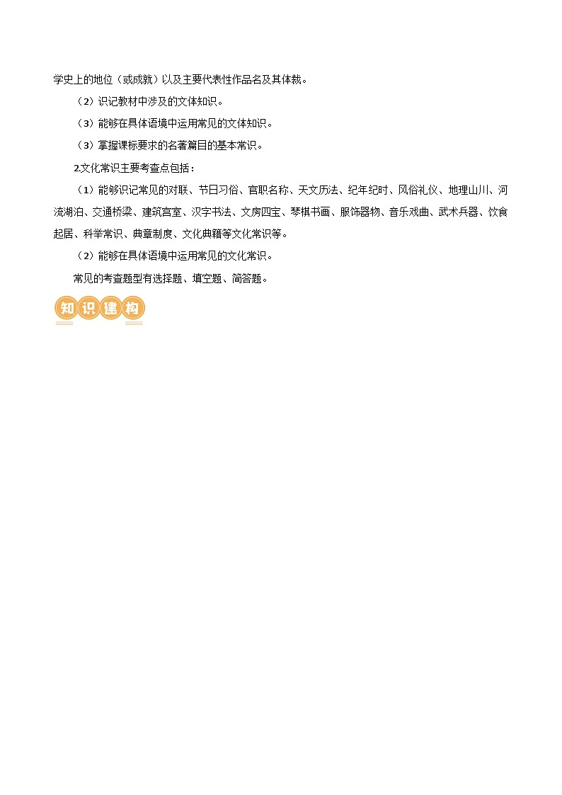 专题05 文学、名著常识(讲练)-2024年中考语文二轮复习课件PPT+讲义(全国通用)03