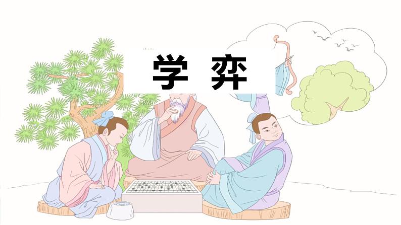 六年级下册课件学弈01