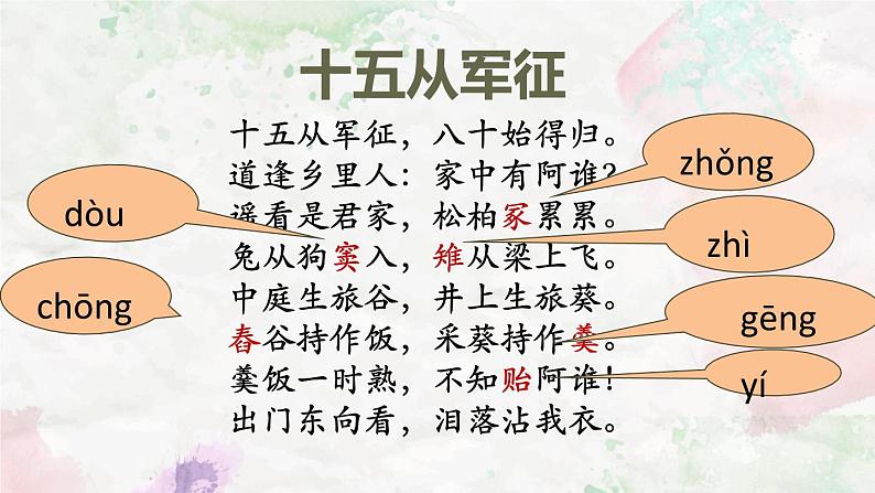 诗词曲五首PPT课件507