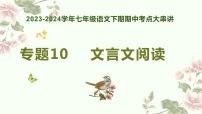 【期中讲练测】统编版七年级下册语文 专题10：文言文阅读（考点串讲）课件
