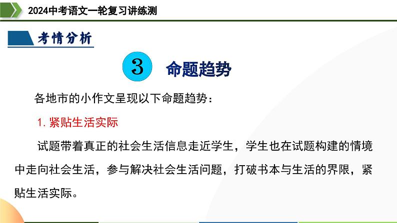 第39讲 小作文写作-2024年中考语文一轮复习课件第7页