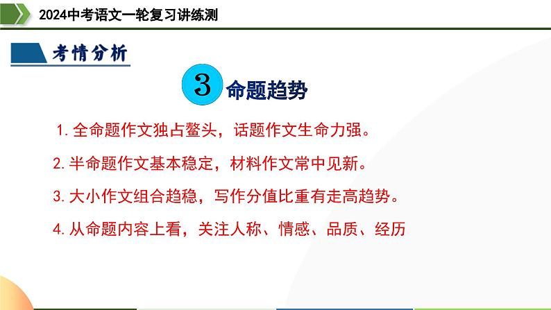 第40讲 审题定中心-2024年中考语文一轮复习课件第8页