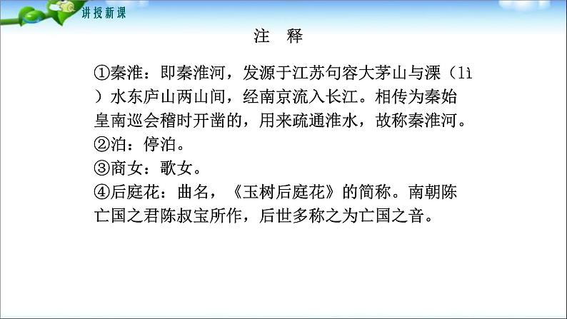 课外古诗诵读PPT课件104