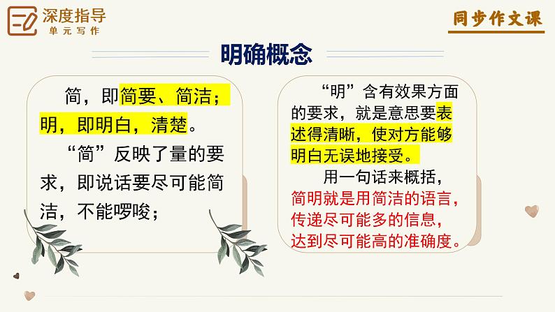 专题21 语言简明+考场高分作文的“五大技巧”-【同步作文课】2023-2024学年七年级语文下册单元写作深度指导(统编版)课件PPT08