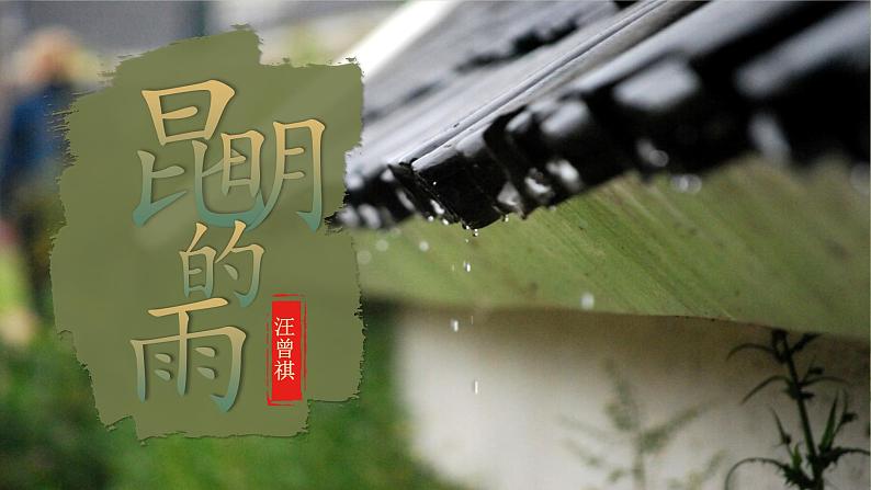 第17课《昆明的雨》课件02