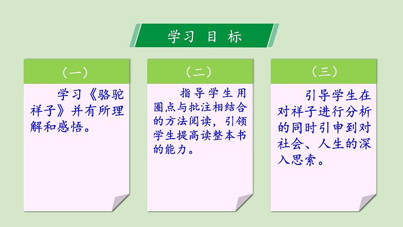 统编版语文七年级下册《骆驼祥子》圈点与批注公开课教学课件第2页
