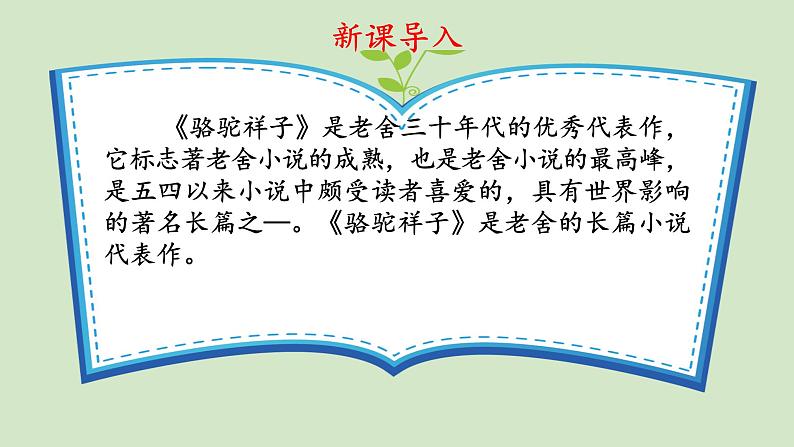 统编版语文七年级下册《骆驼祥子》圈点与批注公开课教学课件第4页