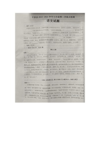 2024年山东省平原县中考二模语文试题