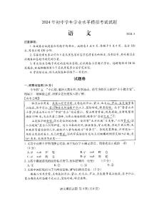 2024年山东省临沂市兰山区中考二模语文试题