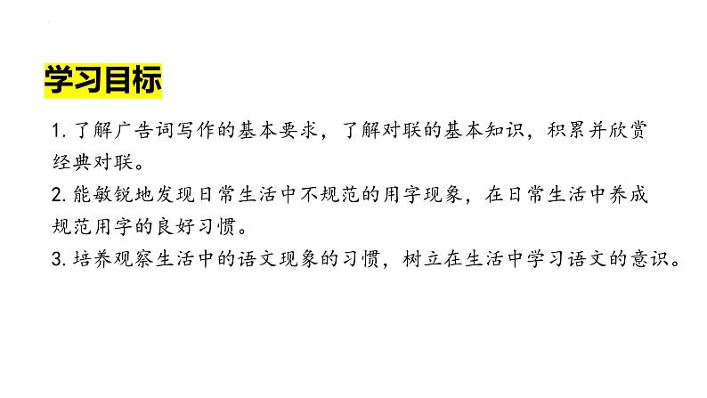 第六单元综合性学习《我的语文生活》课件-2023-2024学年统编版语文七年级下册第3页