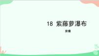 人教部编版七年级下册紫藤萝瀑布说课课件ppt