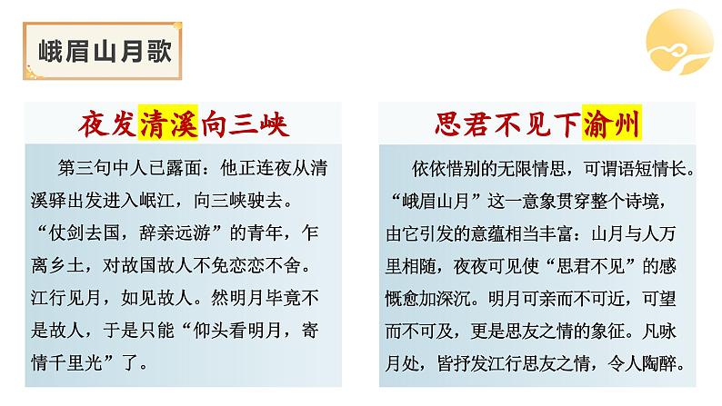 2024成都中考语文备考 李白诗六首整合复习 (课件)第7页