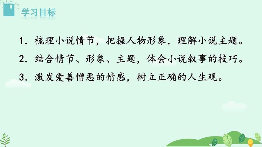2024-2025學年統(tǒng)編版語文九年級上冊 第16課《我的叔叔于勒》【課件】第2頁